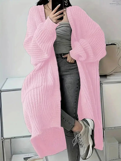 Cozy Oversized Knit Cardigan