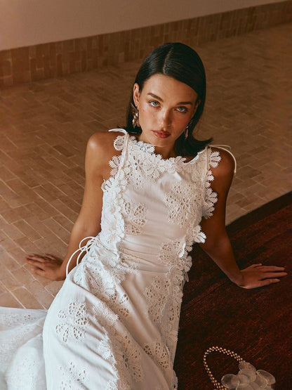 LORENA | Unique Long Printed Dress