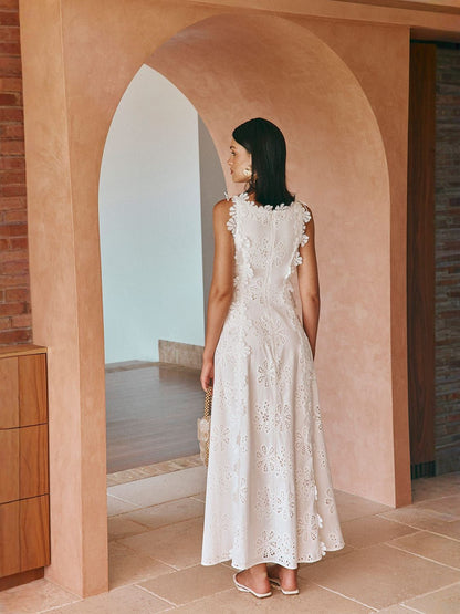 LORENA | Unique Long Printed Dress