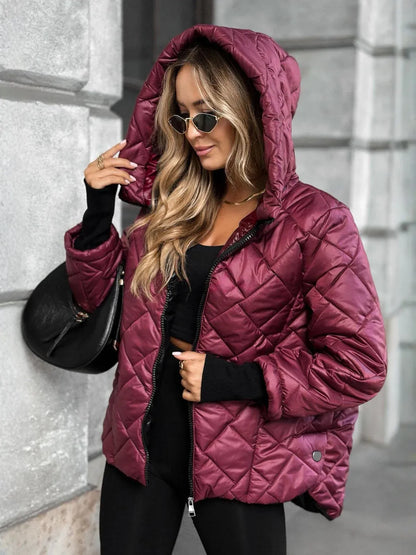 Cozy Quilted Down Jacket