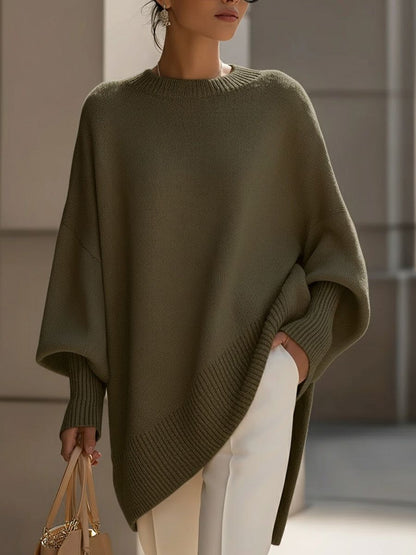 ISALIE | Cozy Oversized Wool Blend Sweater