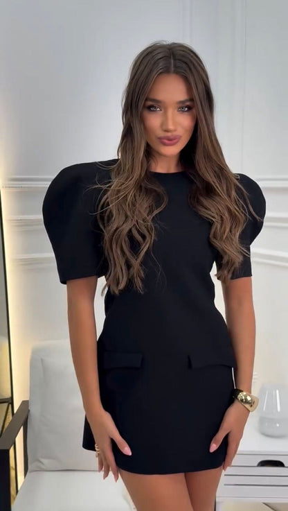 LÉONIE | Puff Sleeve Dress