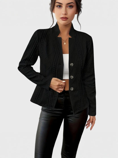 OLIVIA | Tailored Cotton-Polyester Blazer