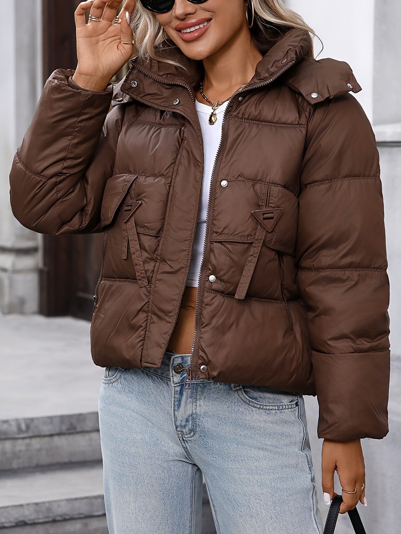Women's Hooded Down Jacket