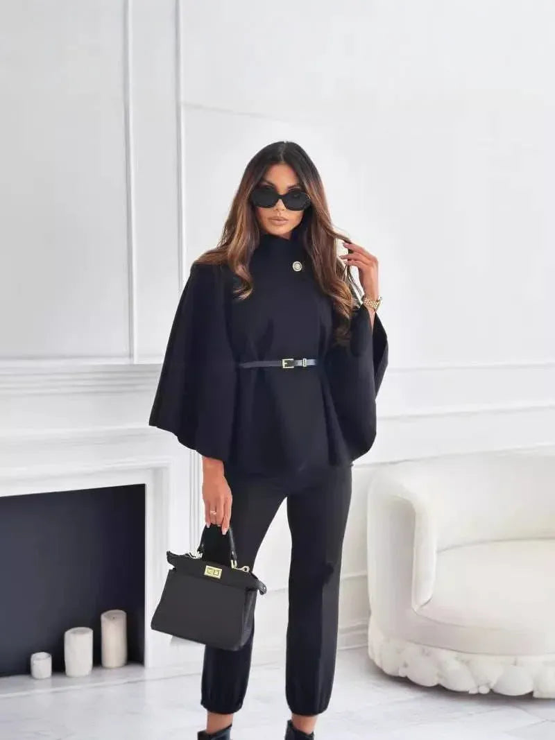 COLETTE | Soft Fabric Belted Coat