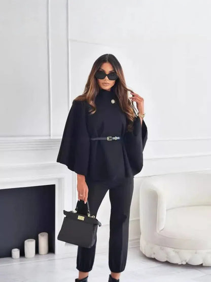 COLETTE | Soft Fabric Belted Coat