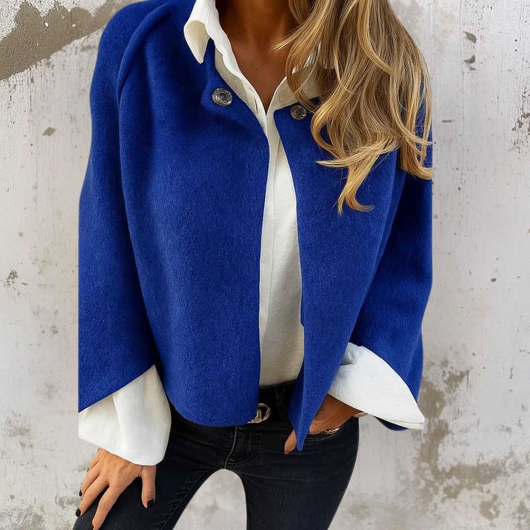 Chic Short Cashmere-Style Jacket