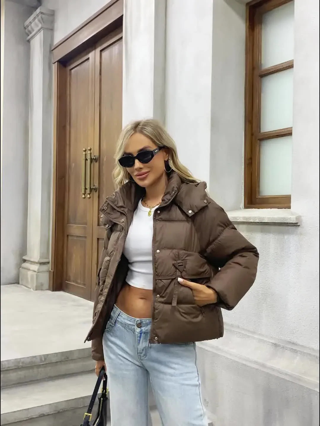 Women's Hooded Down Jacket