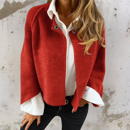 Chic Short Cashmere-Style Jacket