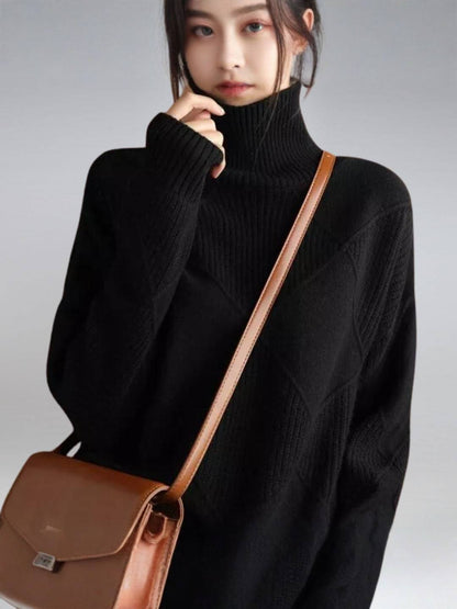 EMMA | Stylish Women's Winter Turtleneck Sweater