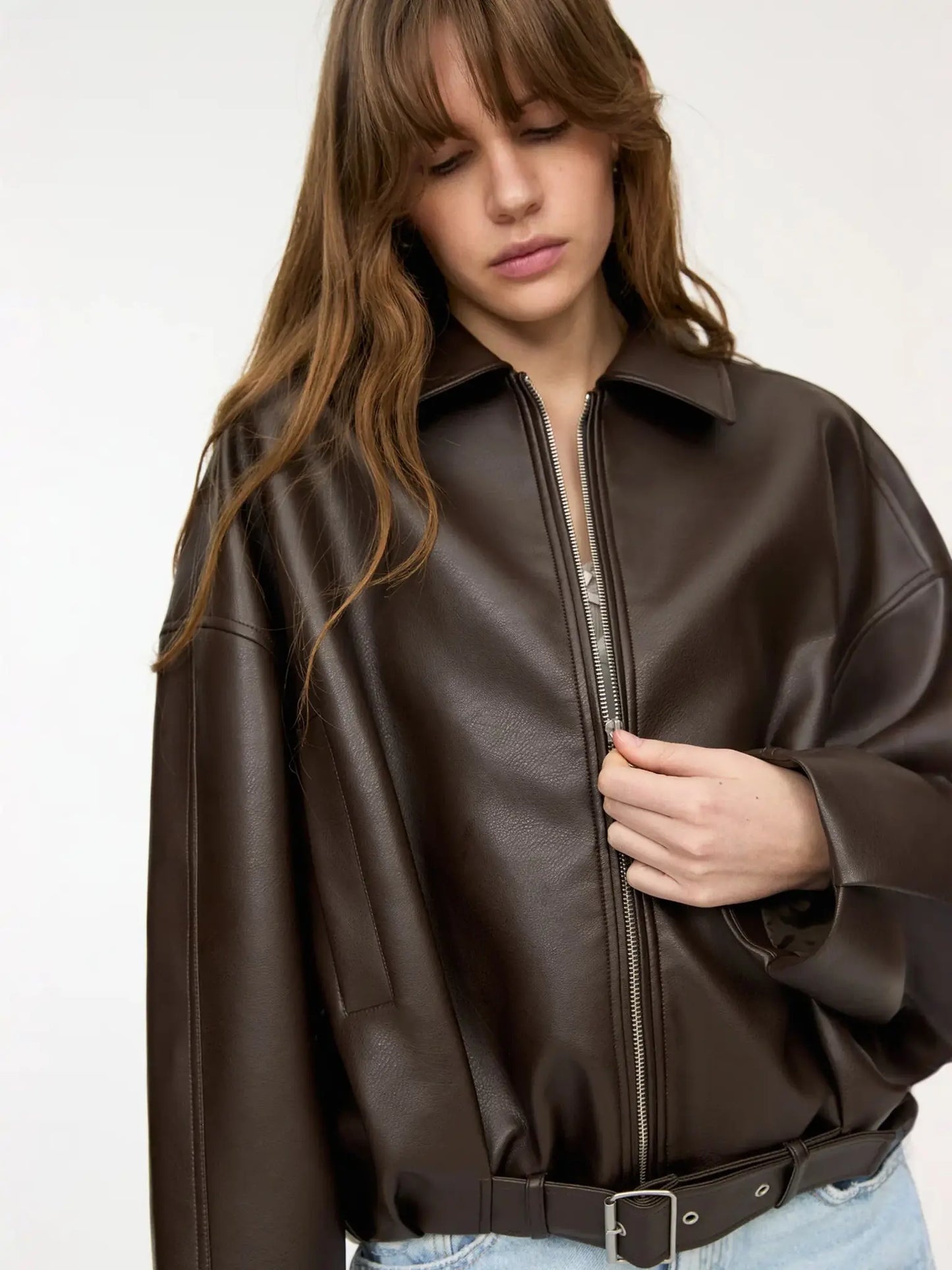 KAYLA | Classic Faux Leather Jacket