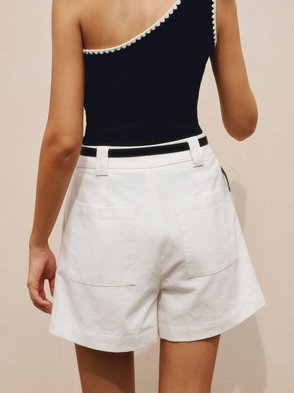 DUBIOS I Stylish Cotton-Linen Shorts