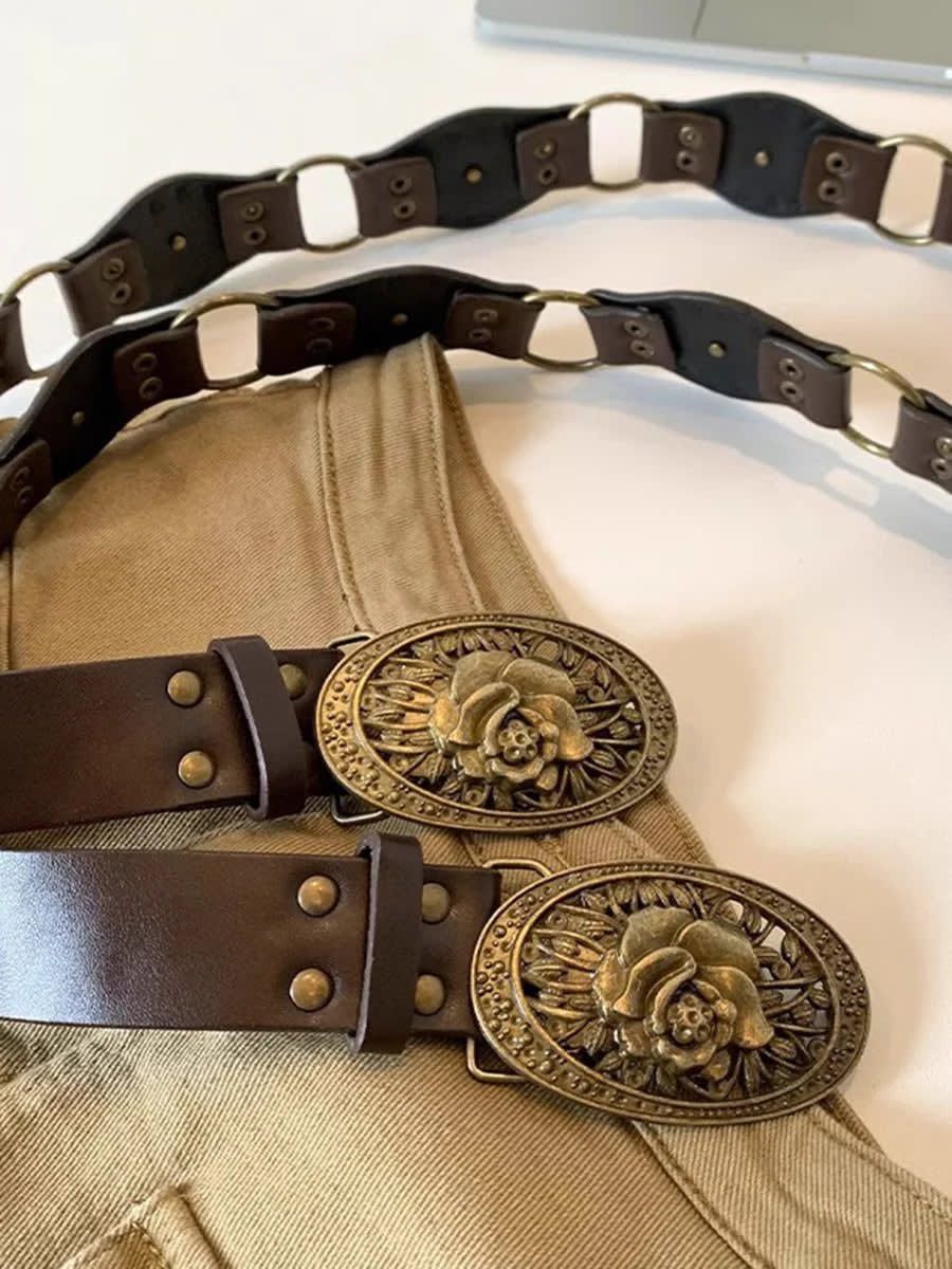 Bohemian Style Brown Belt