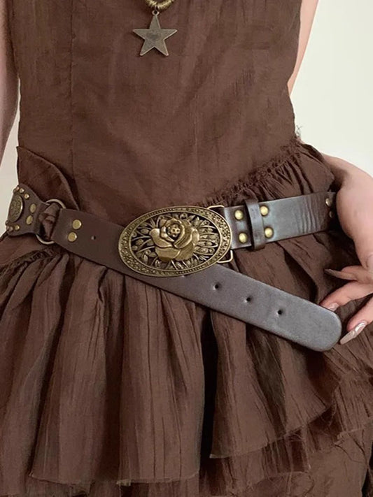 Bohemian Style Brown Belt