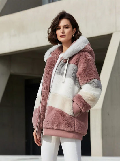 AMY | Luxurious Thick Arctic Fur Coat