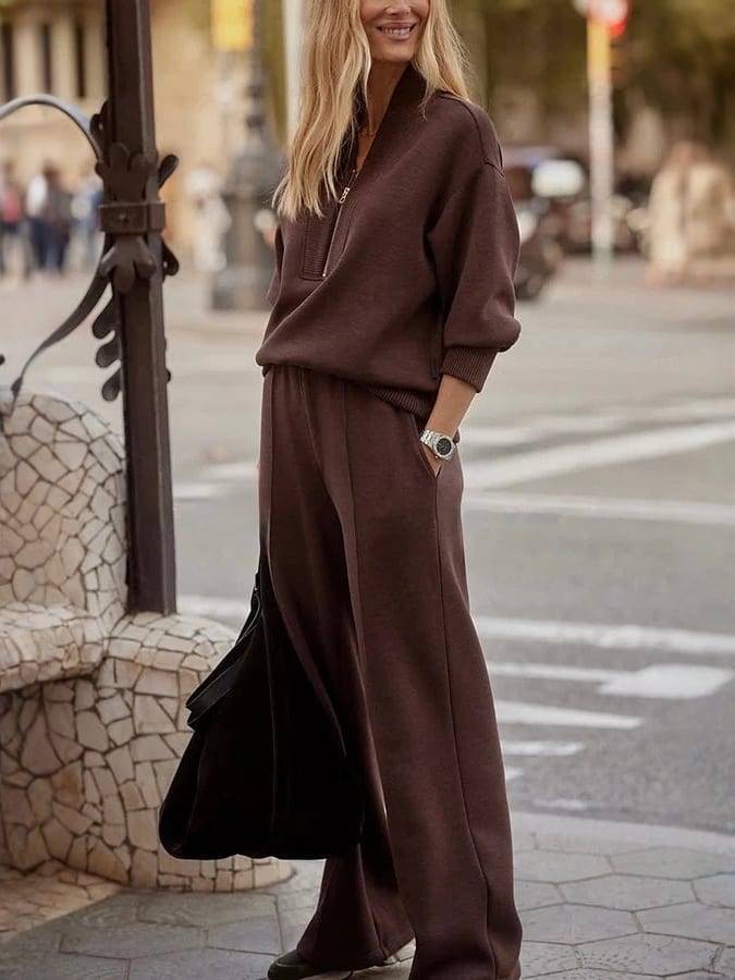VIRGINIE | Cozy Two-Piece Knit Outfit