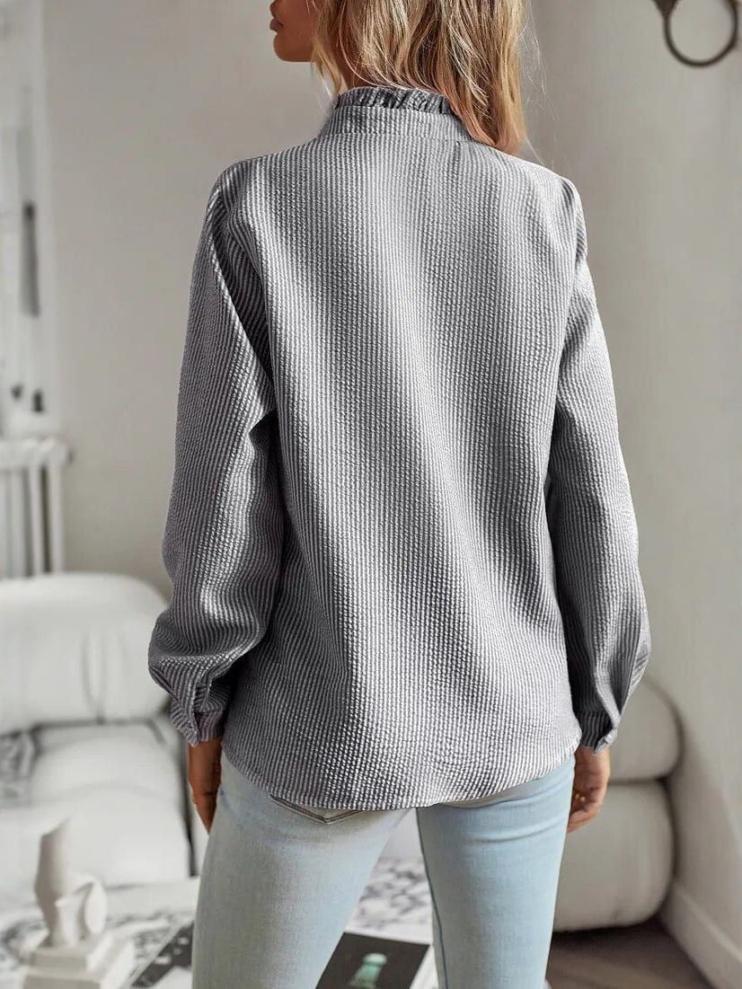 INÈS | Modern Button-Up Blouse