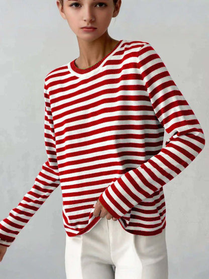 GRACE | Stylish & Ultra-Soft Striped Top