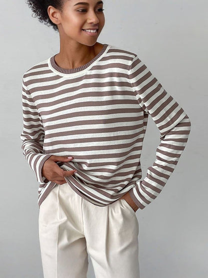 GRACE | Stylish & Ultra-Soft Striped Top