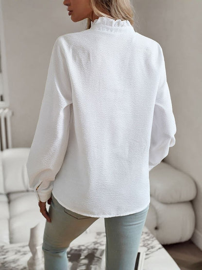 INÈS | Modern Button-Up Blouse