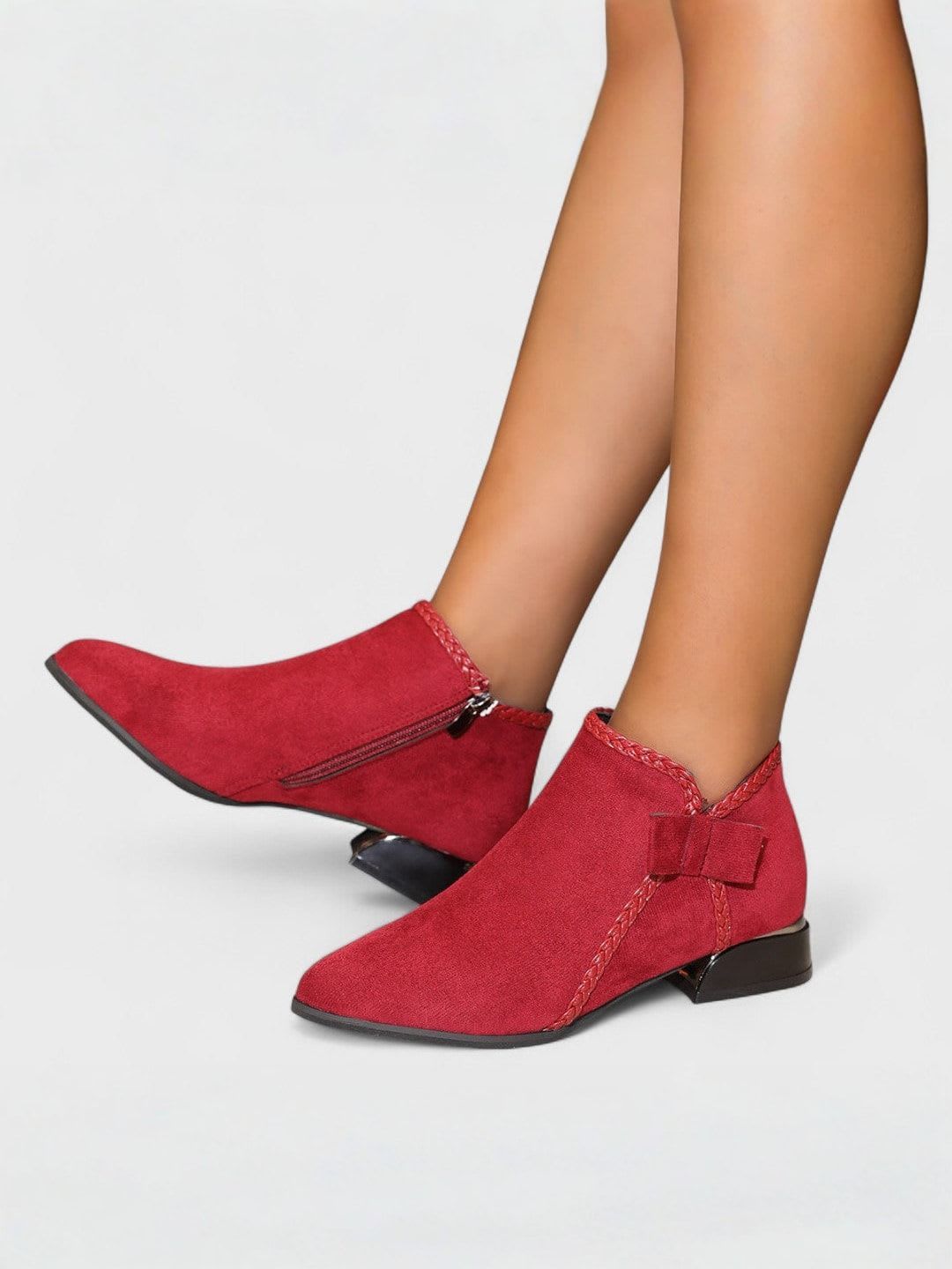 VIVA | Stylish Bow-Detail Boots