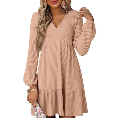 A-Line Pleated Dress