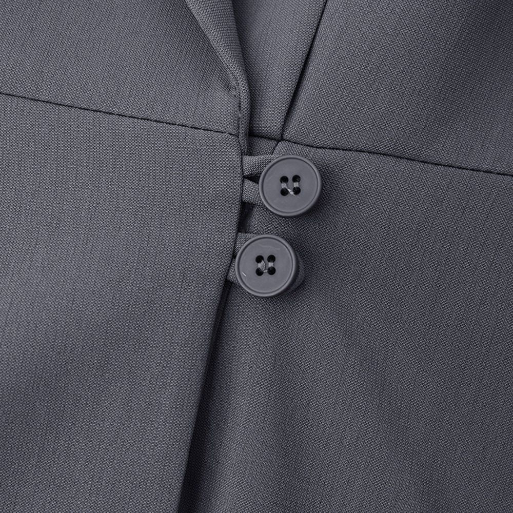 Chic Blazer Dress with Pleated Skirt