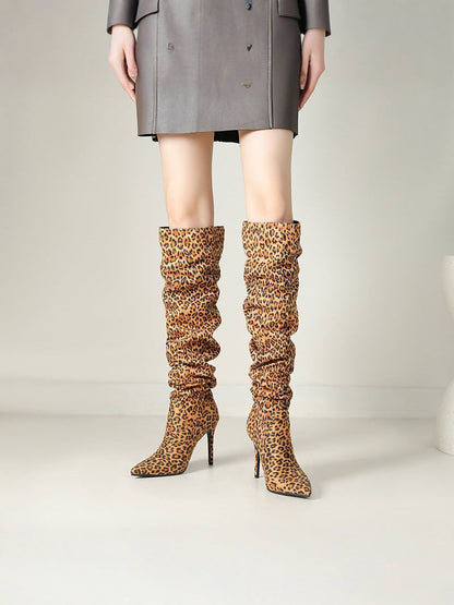 ELISE | Chic Velvet Over-the-Knee Boots