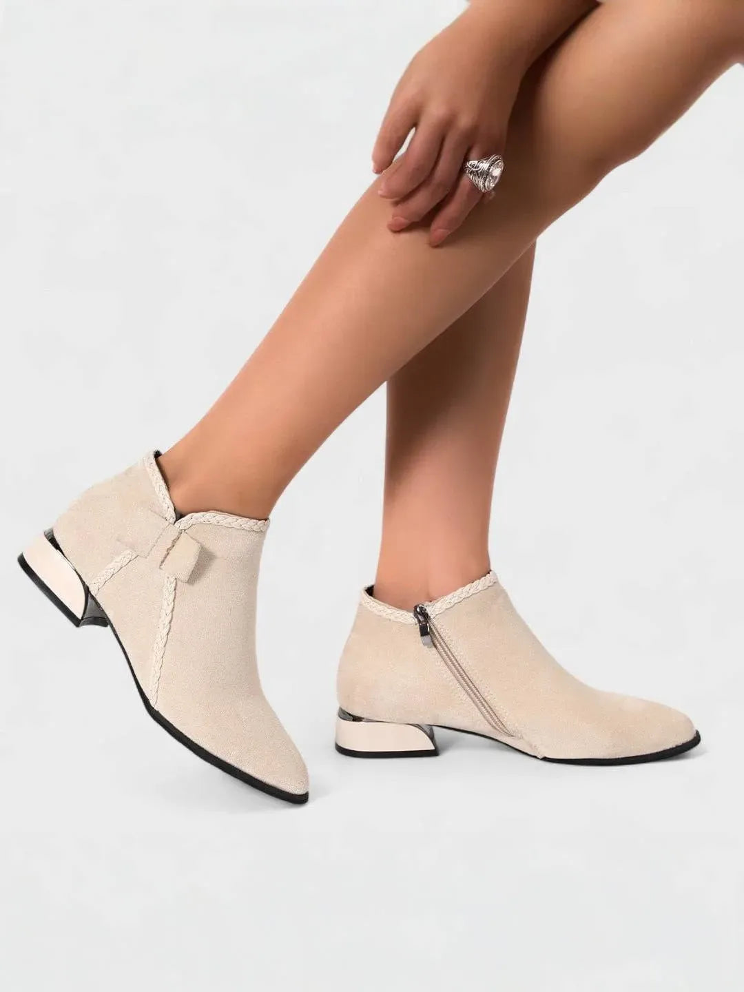 Stylish Bow-Detail Boots