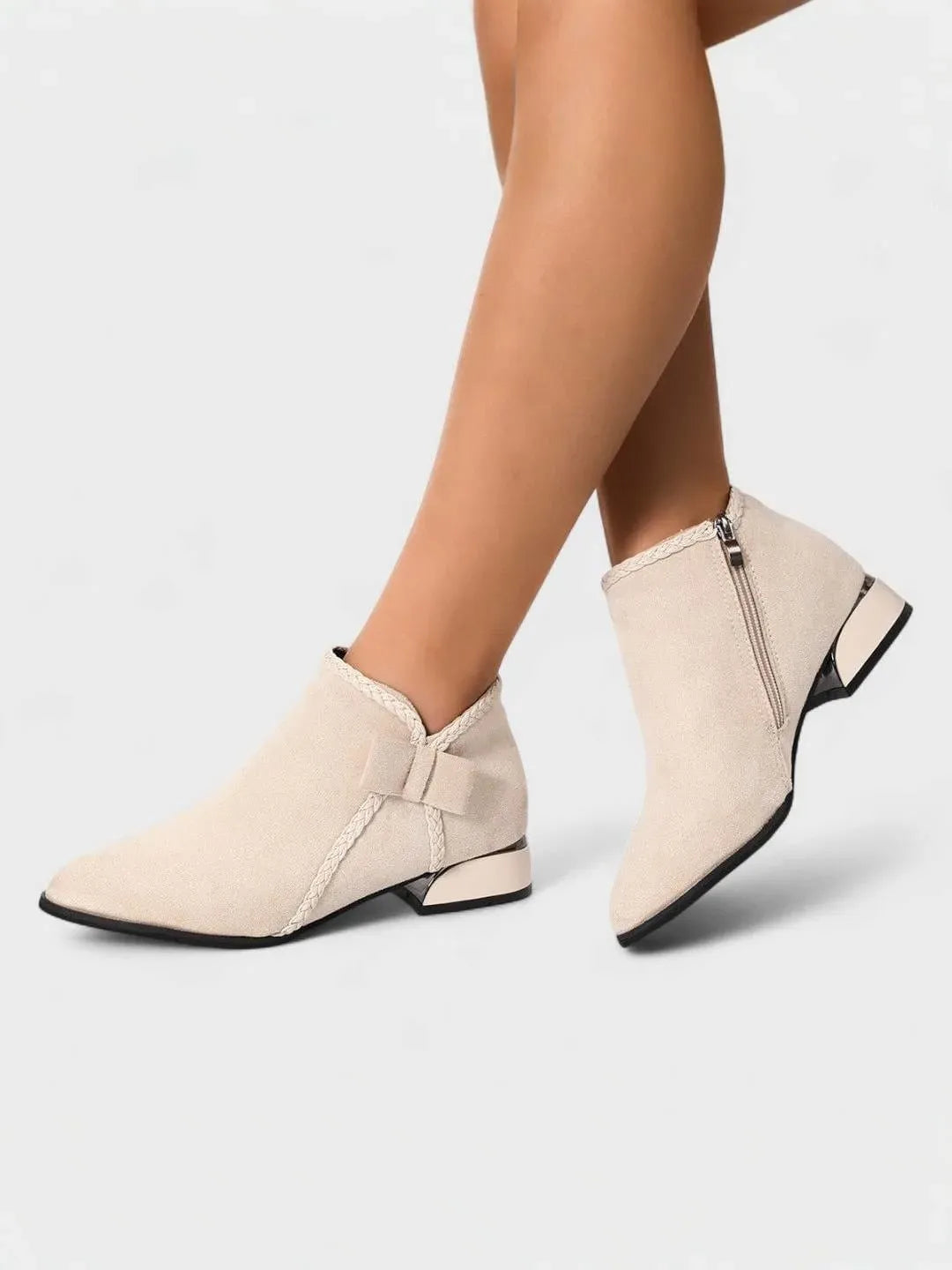 Stylish Bow-Detail Boots