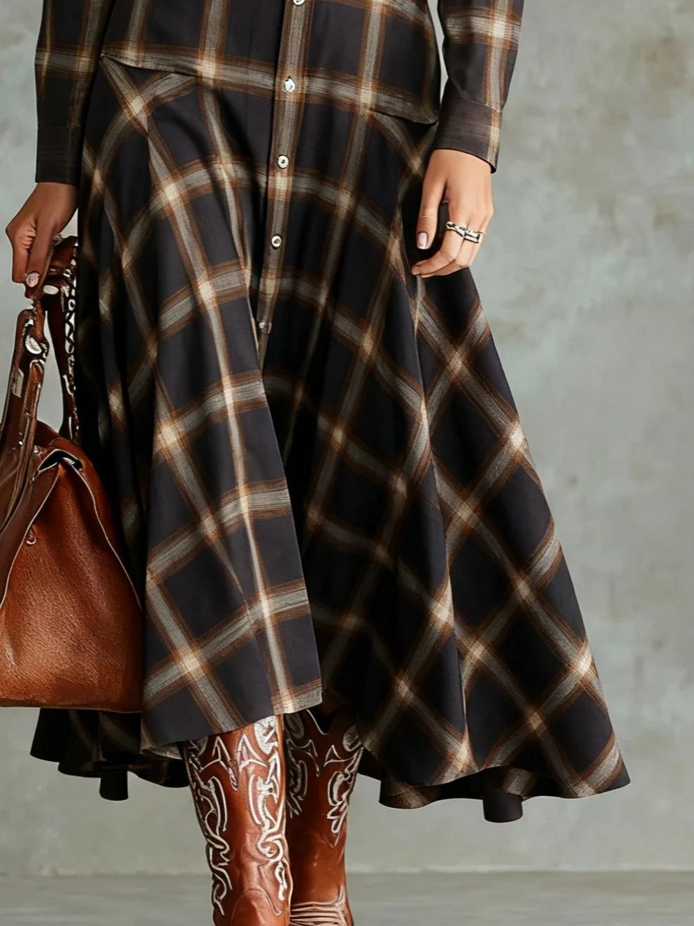 Chic Geometric Sweater with Urban Flair