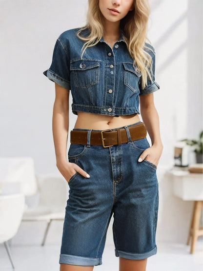 PU Leather Belt with Metal Buckle