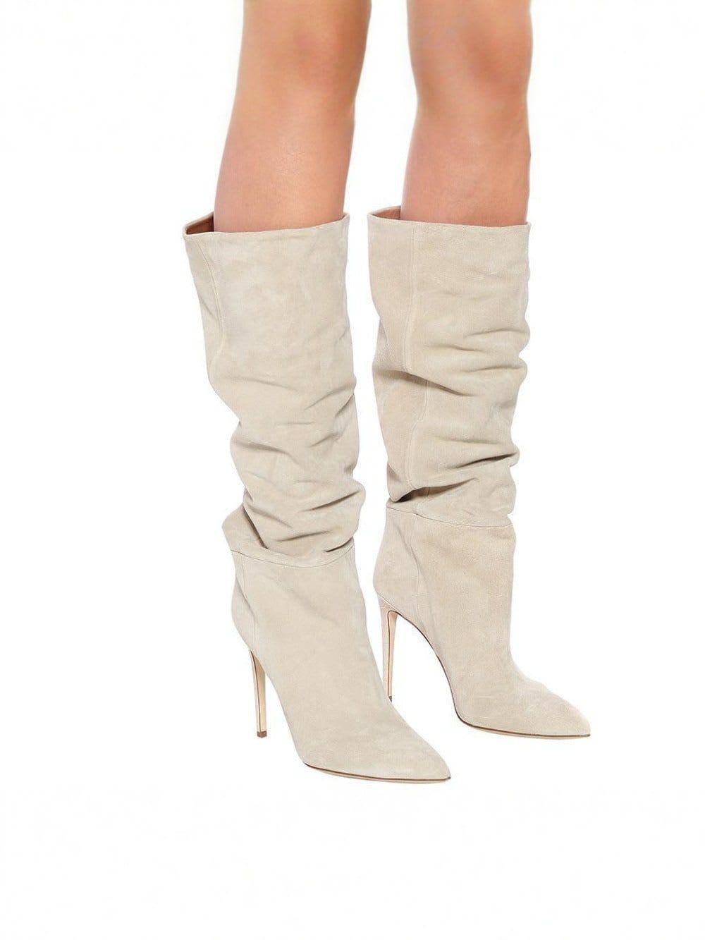 LUNA | Suede Stiletto Heels