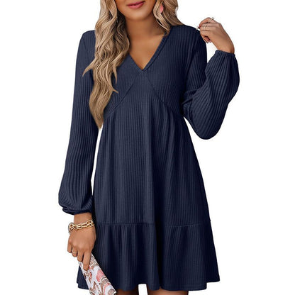 A-Line Pleated Dress