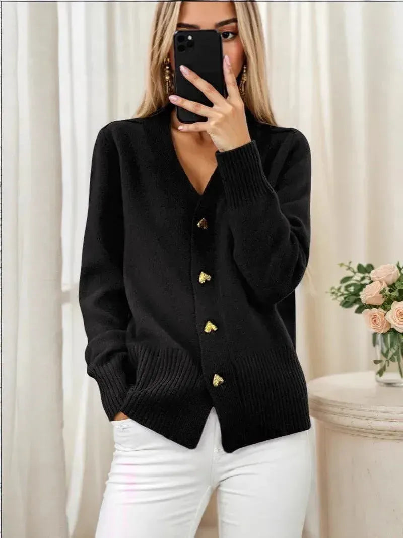 THÉRESA — Stylish Soft Knit Cardigan