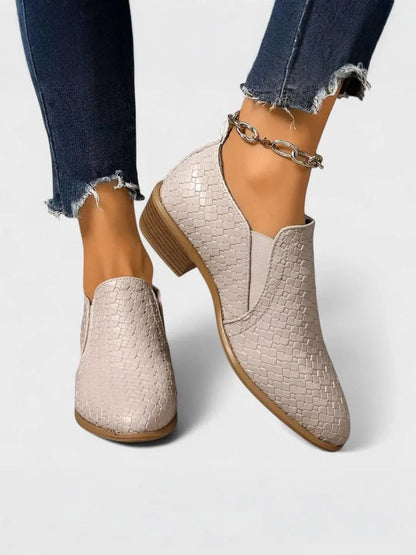 Chic Block Heel Loafers