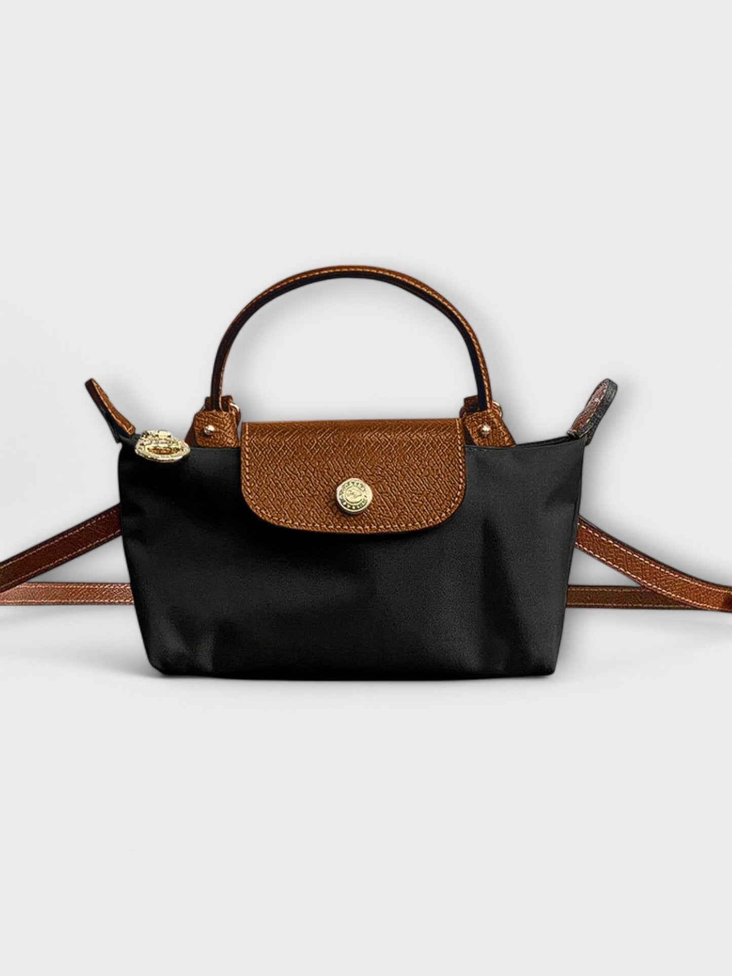 Two-Tone Shoulder Bag