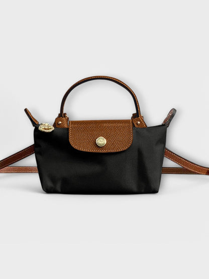 Two-Tone Shoulder Bag