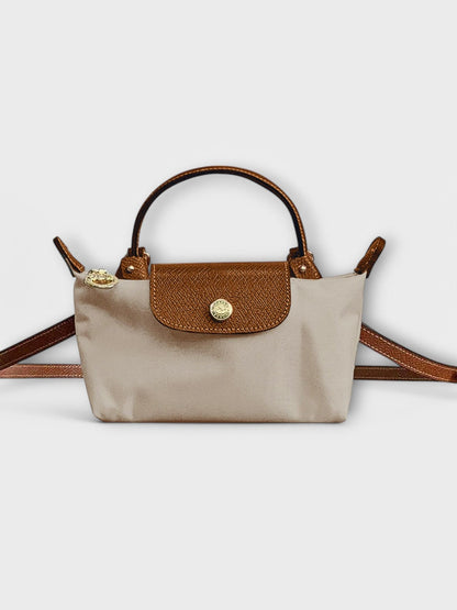 Two-Tone Shoulder Bag