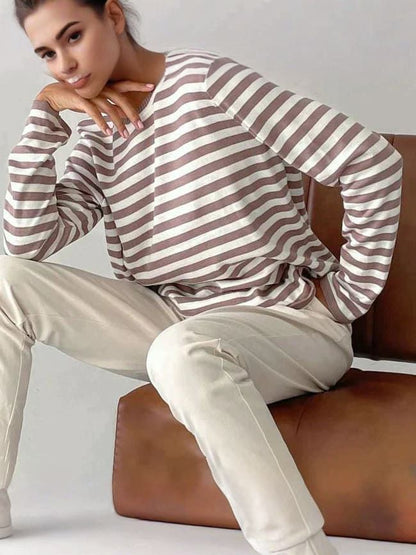 GRACE | Stylish & Ultra-Soft Striped Top