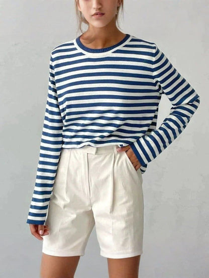 GRACE | Stylish & Ultra-Soft Striped Top