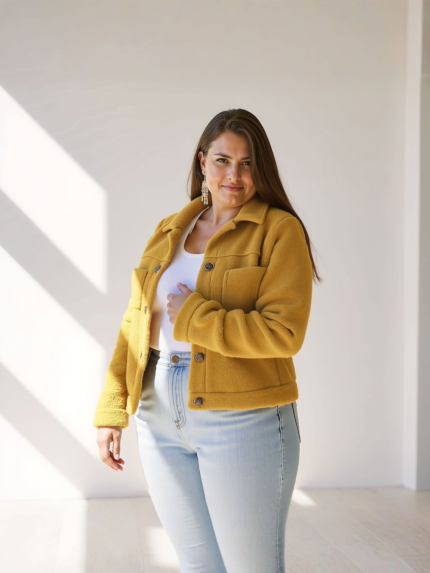 Cozy Autumn Fleece Jacket