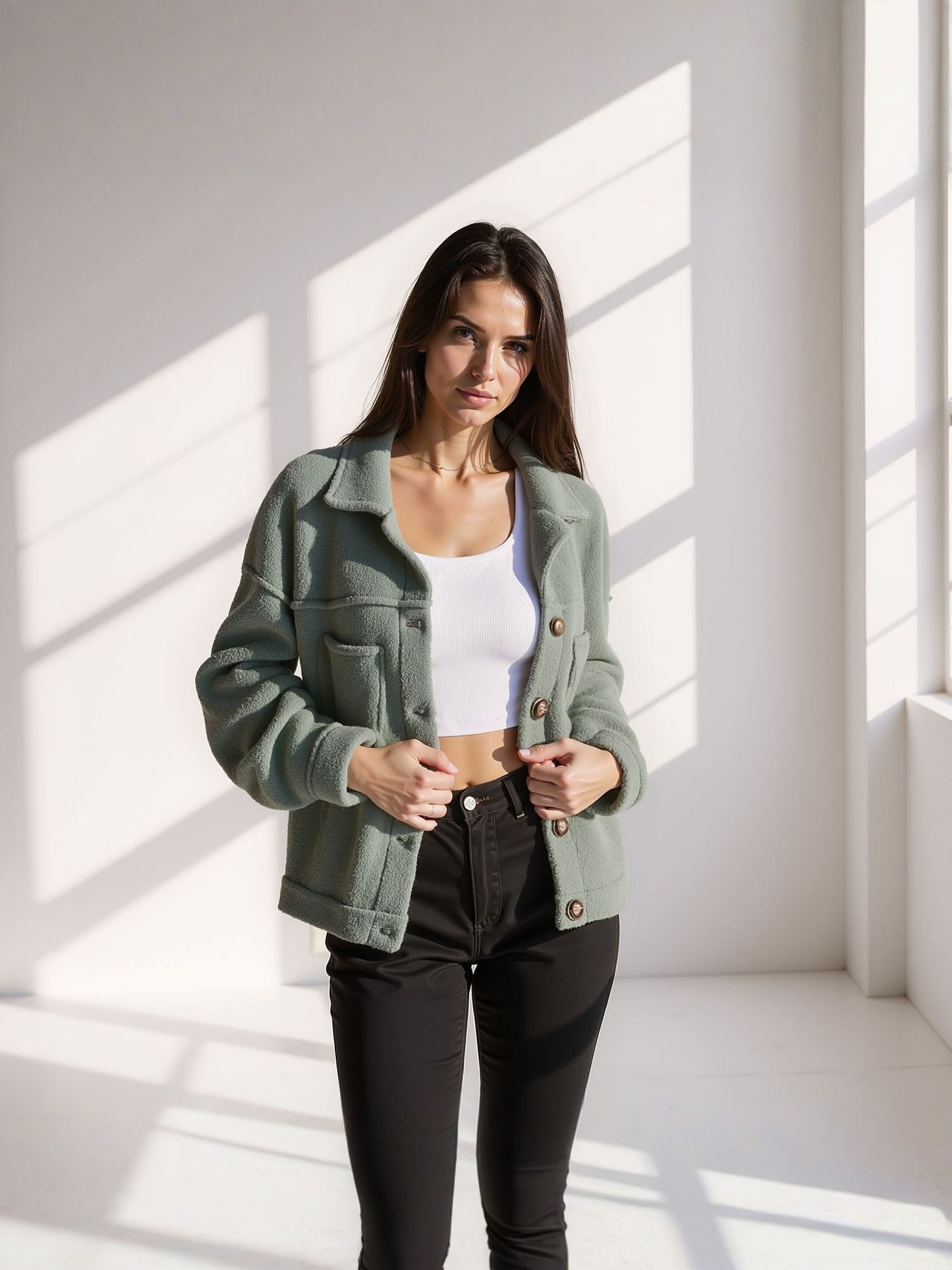 Cozy Autumn Fleece Jacket