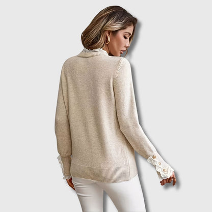 EVEE | Chic Lace Sweater
