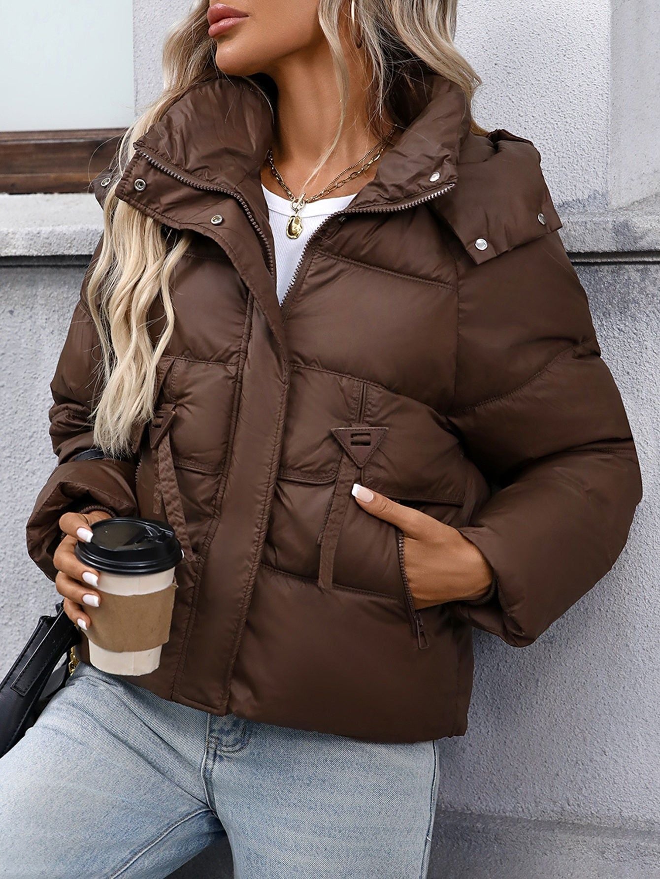 Women's Hooded Down Jacket