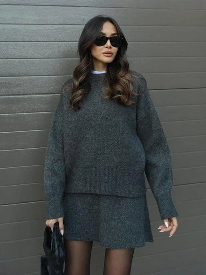 Cozy & Chic Knit Sweater Set