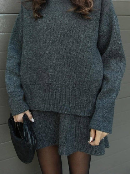 Cozy & Chic Knit Sweater Set