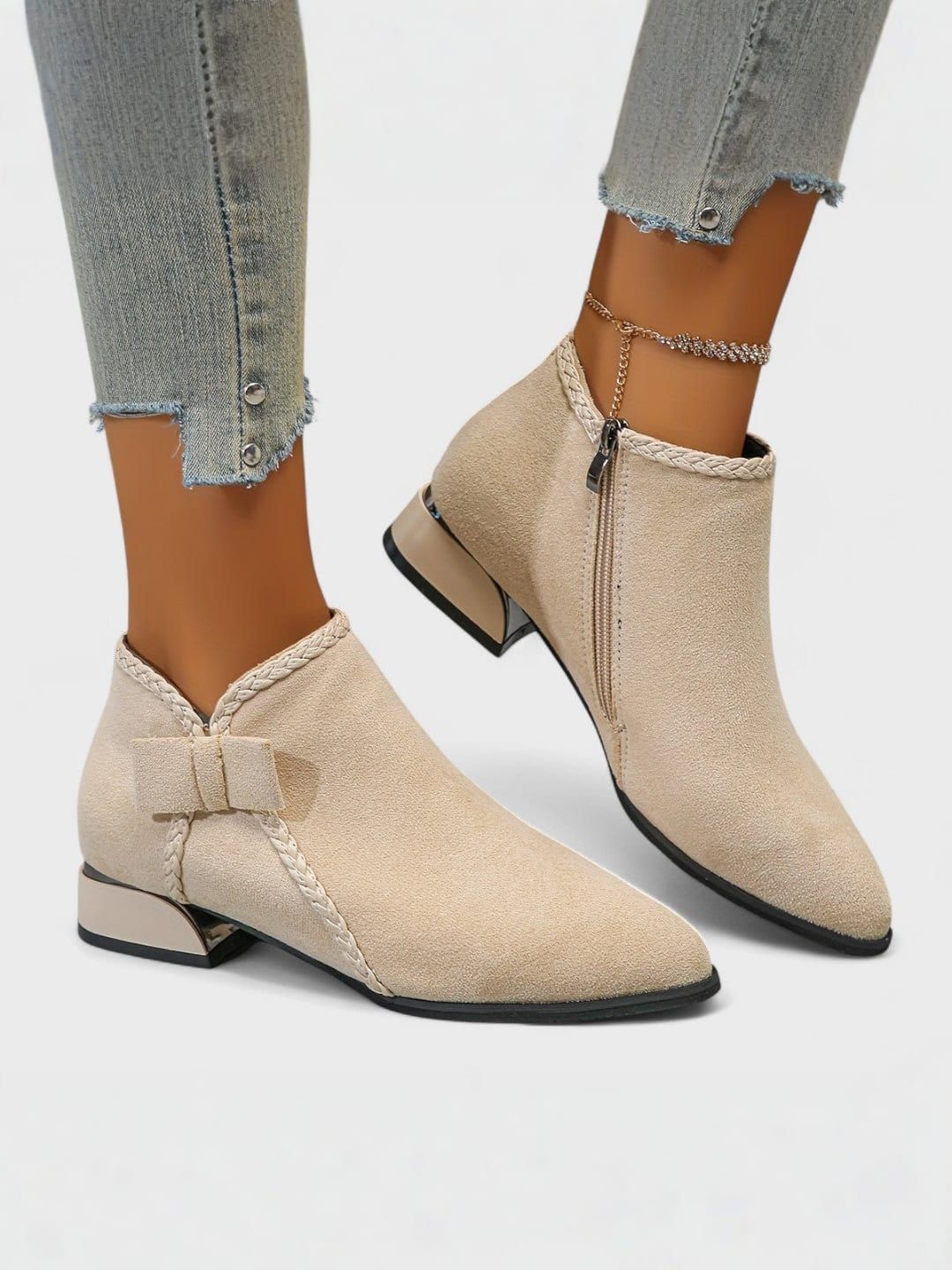 VIVA | Stylish Bow-Detail Boots