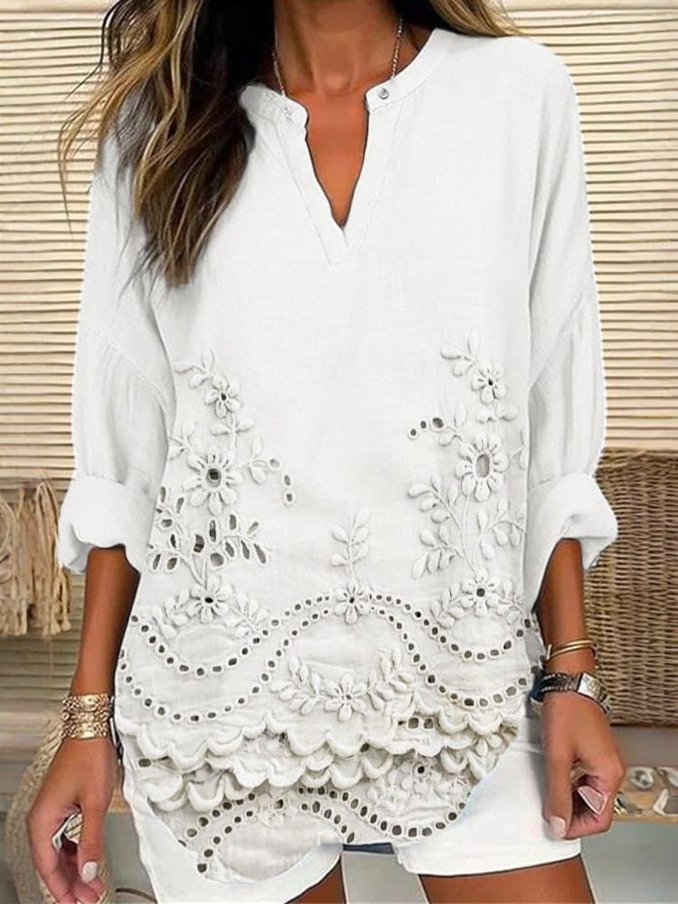 CORAL | Stylish Printed Blouse