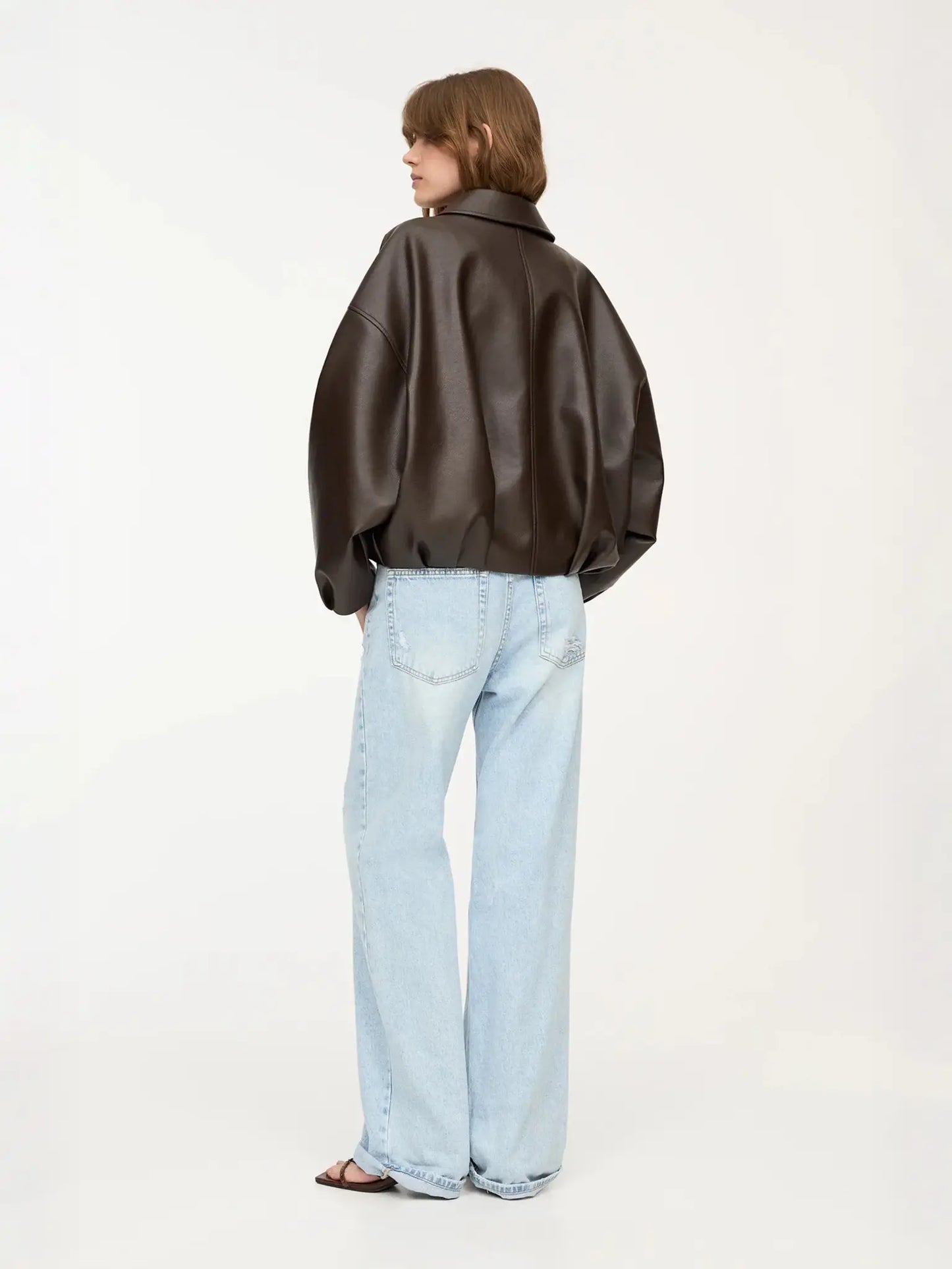 KAYLA | Classic Faux Leather Jacket